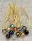 12pcs Crystal Suncatcher Hanging Ball Ornaments Glass Pendants Mini Christmas Tree Crystal Ornament Decorative Prism Balls Small Iridescent Glass Ball